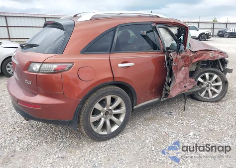 2007 Infiniti Fx35 from USA, damaged, VIN JNRAS08W47X206351